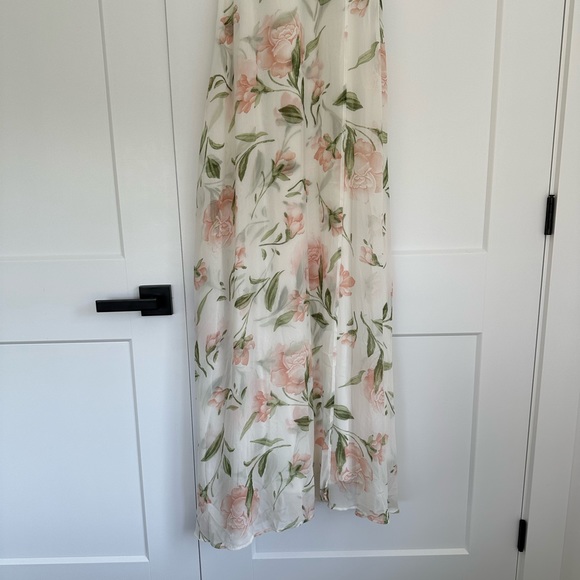 Lulus White Floral Print Maxi Dress - Picture 3 of 16